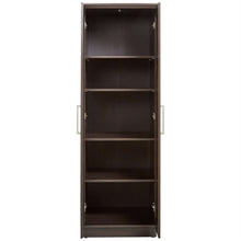 Load image into Gallery viewer, Bedroom Wardrobe Cabinet Storage Closet Organizer in Dark Brown Oak Finish
